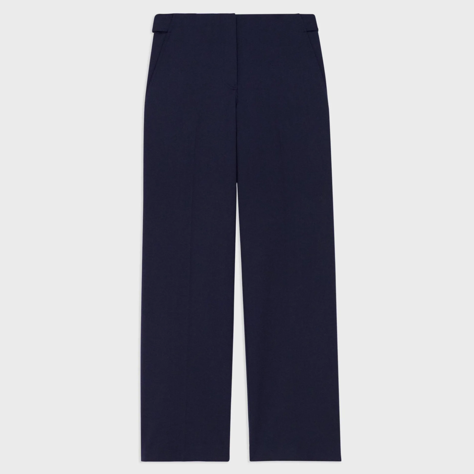 Theory Adjustable Wool Gabardine Pant-Women Suits|Pants