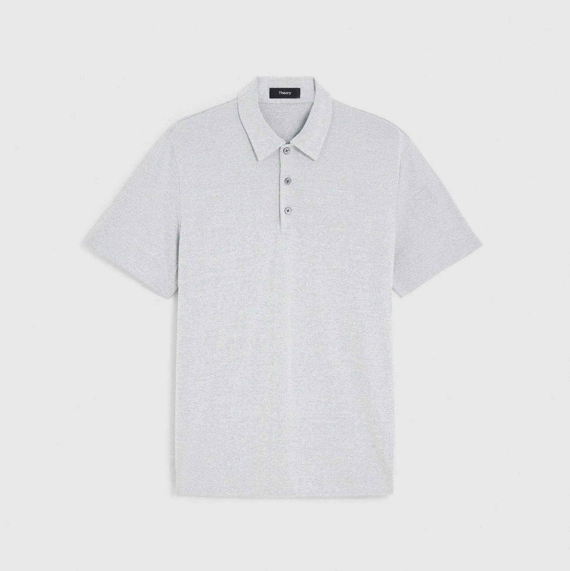 Theory Bron Polo Shirt In Anemone Modal Jersey-Men T-shirts + Polos