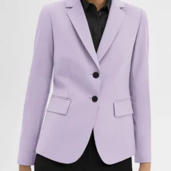Theory Carissa Blazer In Good Wool-Women Suits|Blazers + Jackets