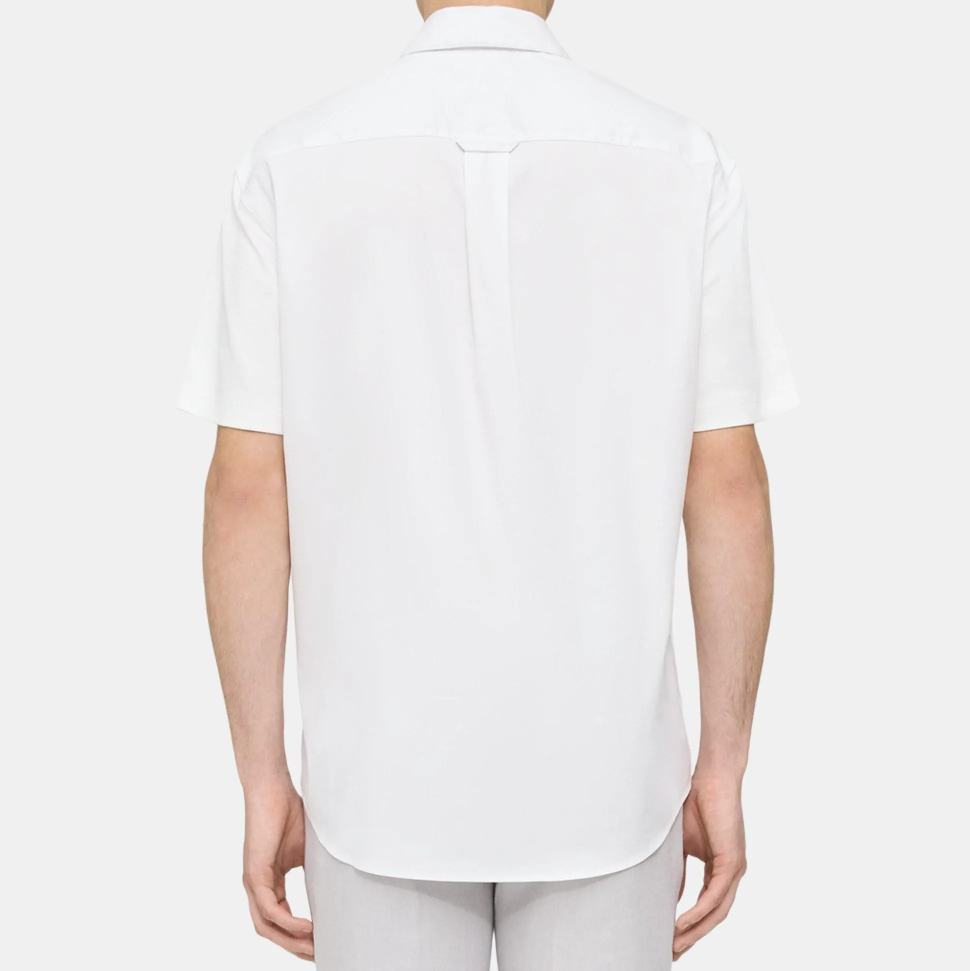 Theory Carlom Combo Polo In Cotton Jersey-Men T-shirts + Polos