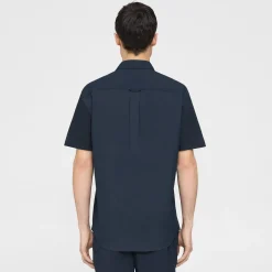 Theory Carlom Combo Polo In Cotton Jersey-Men T-shirts + Polos