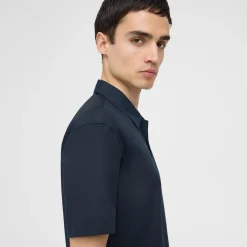 Theory Carlom Combo Polo In Cotton Jersey-Men T-shirts + Polos