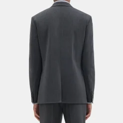 Theory Chambers Blazer In Herringbone Stretch Wool-Men Suits|Blazers + Jackets