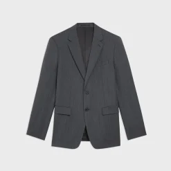 Theory Chambers Blazer In Herringbone Stretch Wool-Men Suits|Blazers + Jackets