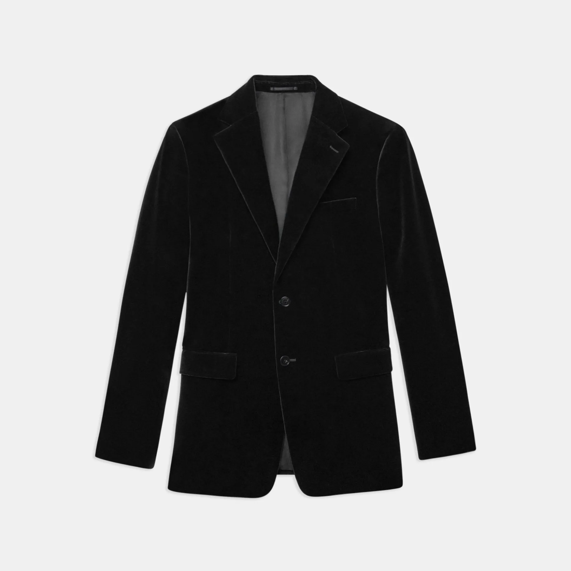 Theory Chambers Blazer In Stretch Velvet-Men Suits|Blazers + Jackets