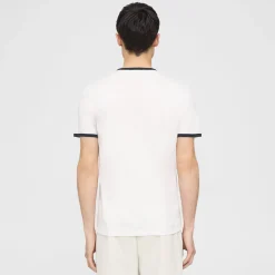 Theory Cilian Tee In Luxe Cotton Jersey-Men T-shirts + Polos