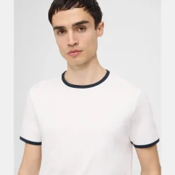 Theory Cilian Tee In Luxe Cotton Jersey-Men T-shirts + Polos