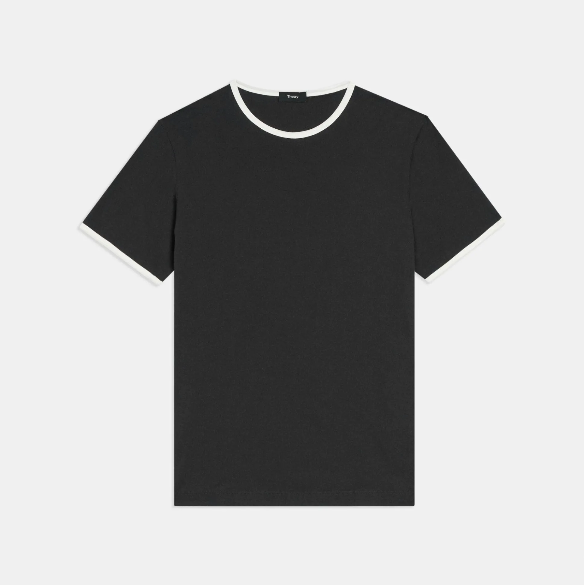 Theory Cilian Tee In Luxe Cotton Jersey-Men T-shirts + Polos