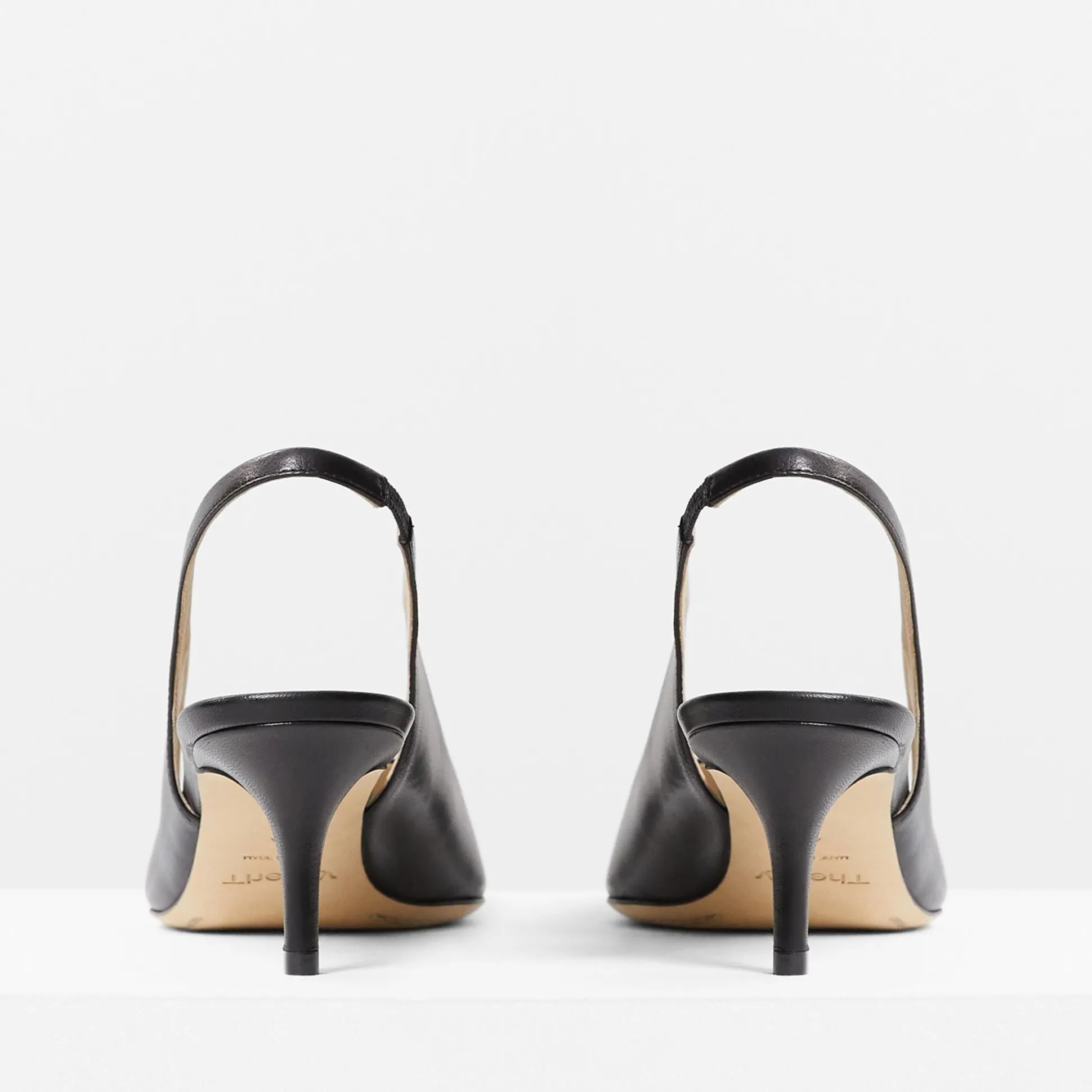 Theory City Slingback In Leather-Women Shoes