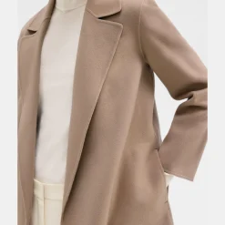 Theory Clairene Jacket In Double-Face Wool-Cashmere-Women Outerwear