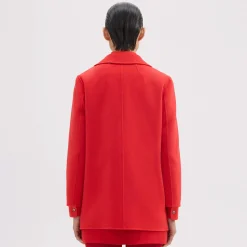 Theory Clairene Jacket In Double-Face Wool-Cashmere-Women Outerwear