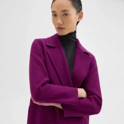 Theory Clairene Jacket In Double-Face Wool-Cashmere-Women Outerwear