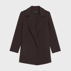 Theory Clairene Jacket In Double-Face Wool-Cashmere-Women Outerwear