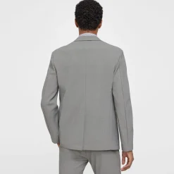 Theory Clinton Blazer In Printed Precision Ponte-Men Suits|Blazers + Jackets
