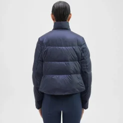 Theory Cropped Puffer Jacket In Recycled Nylon-Women Outerwear