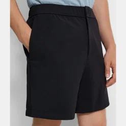 Theory Curtis Drawstring Short In Precision Ponte-Men Shorts|Pants