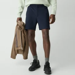 Theory Curtis Drawstring Short In Precision Ponte-Men Shorts|Pants
