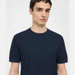 Theory Damian Tee In Cotton-Men Sweaters + Cardigans|T-shirts + Polos