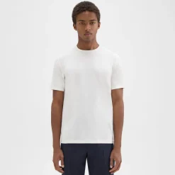 Theory Dorian Tee In Active Knit-Men T-shirts + Polos