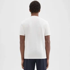 Theory Dorian Tee In Active Knit-Men T-shirts + Polos