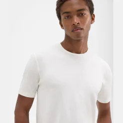 Theory Dorian Tee In Active Knit-Men T-shirts + Polos