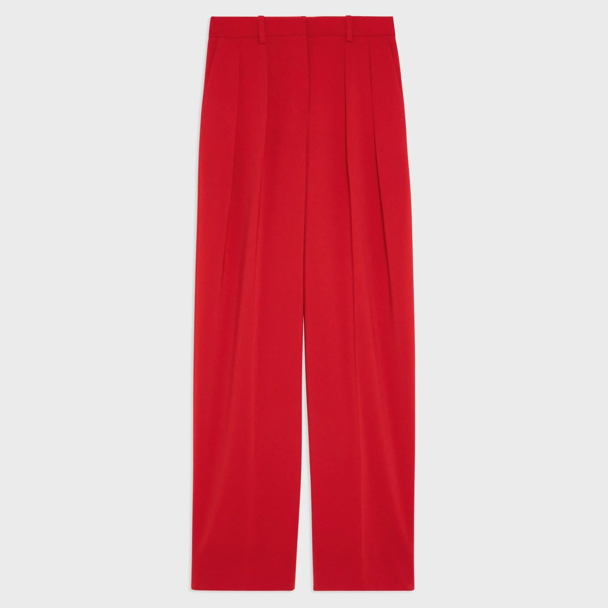 Theory Double Pleat Pant In Admiral Crepe-Women Suits|Pants
