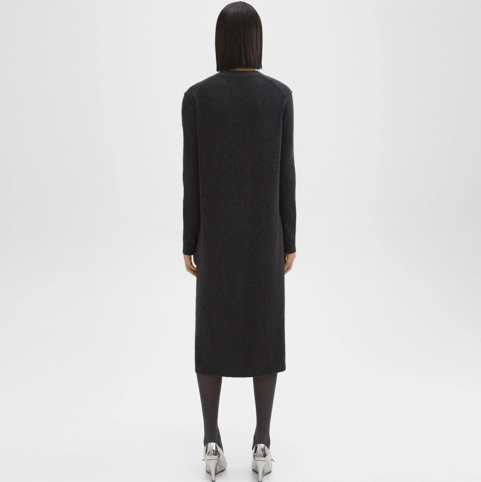 Theory Duster Cardigan In Recycled Wool-Cashmere-Women Sweaters + Cardigans