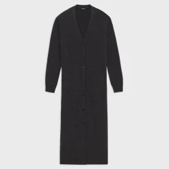 Theory Duster Cardigan In Recycled Wool-Cashmere-Women Sweaters + Cardigans