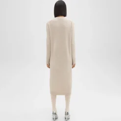 Theory Duster Cardigan In Recycled Wool-Cashmere-Women Sweaters + Cardigans
