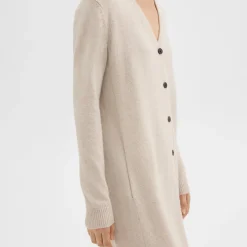 Theory Duster Cardigan In Recycled Wool-Cashmere-Women Sweaters + Cardigans