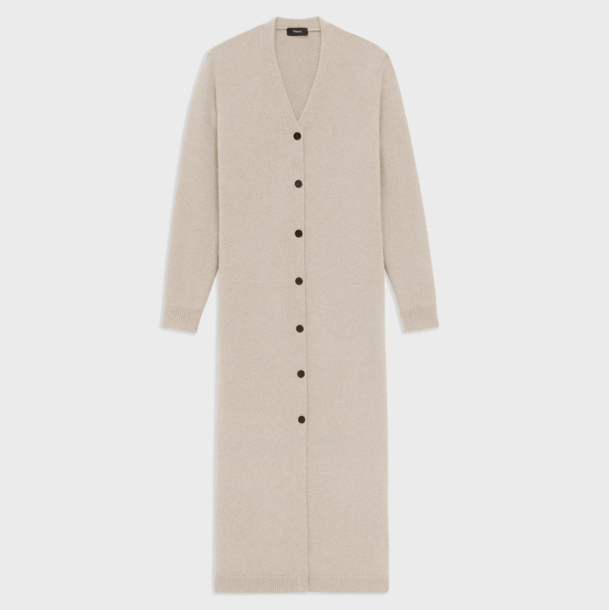 Theory Duster Cardigan In Recycled Wool-Cashmere-Women Sweaters + Cardigans