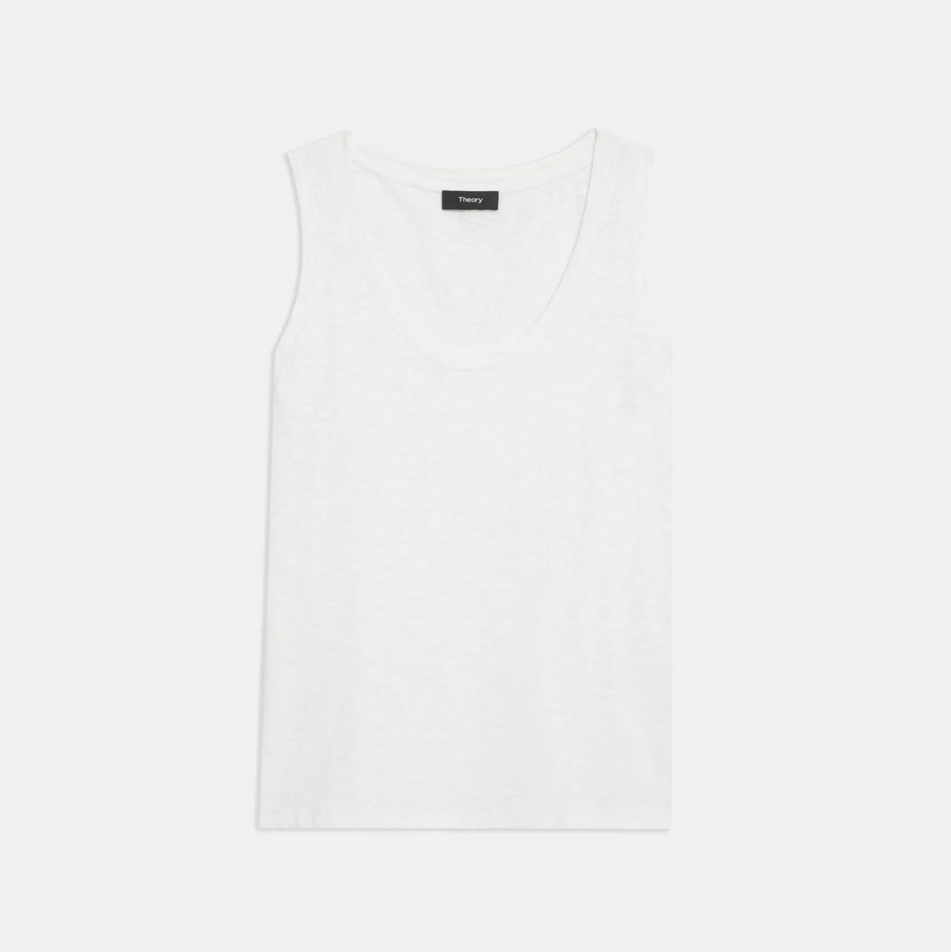Theory Easy Tank Top In Organic Slub Cotton-Women Tops|T-Shirts