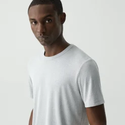 Theory Essential Tee In Anemone Modal Jersey-Men T-shirts + Polos