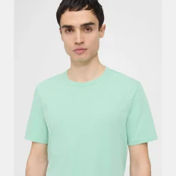 Theory Essential Tee In Cosmos Slub Cotton-Men T-shirts + Polos