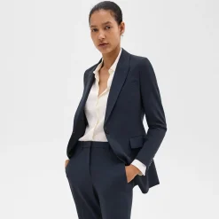 Theory Etiennette Blazer In Good Wool-Women Suits|Blazers + Jackets