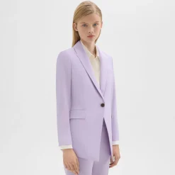 Theory Etiennette Blazer In Good Wool-Women Suits|Blazers + Jackets