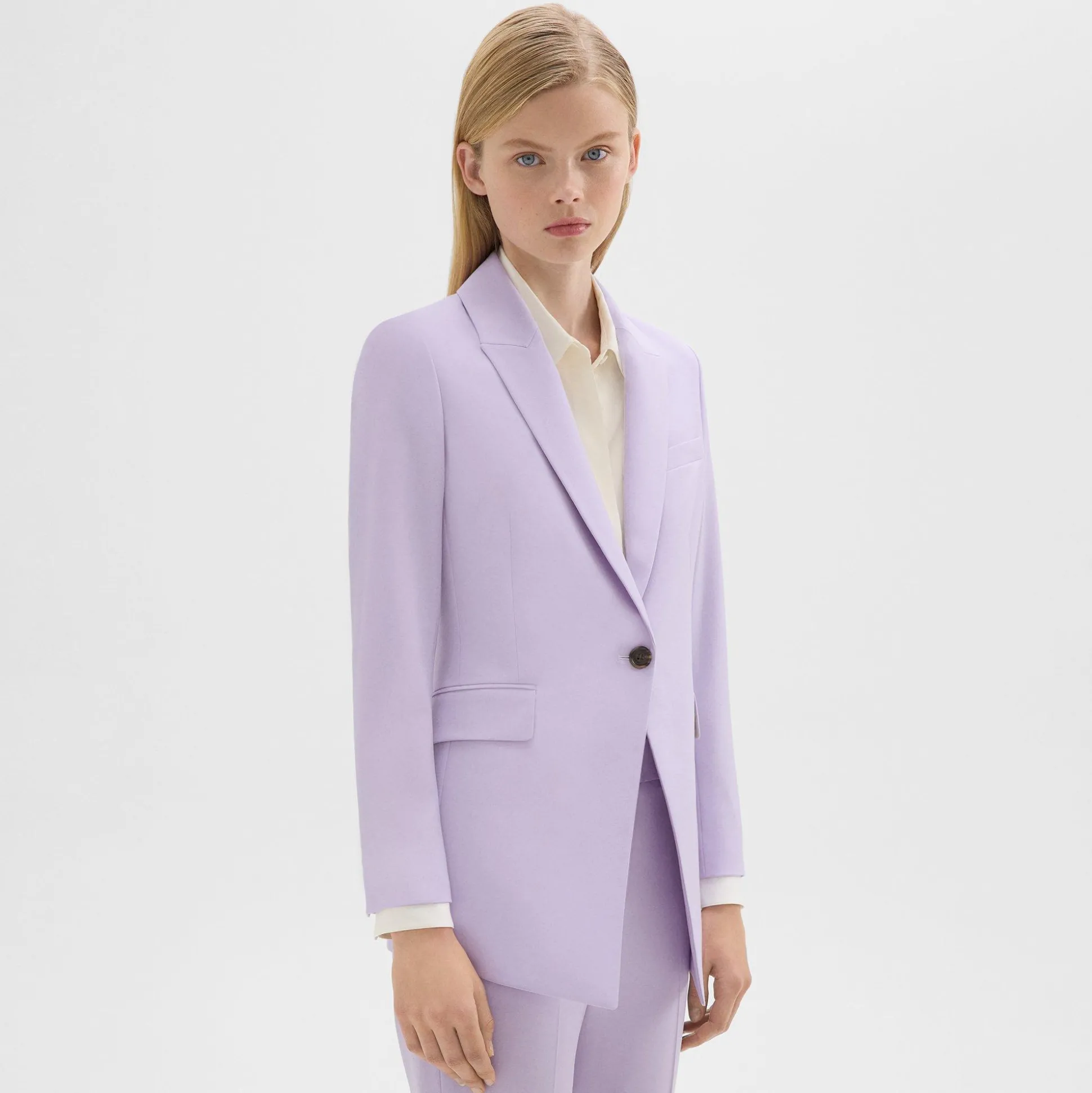 Theory Etiennette Blazer In Good Wool-Women Suits|Blazers + Jackets
