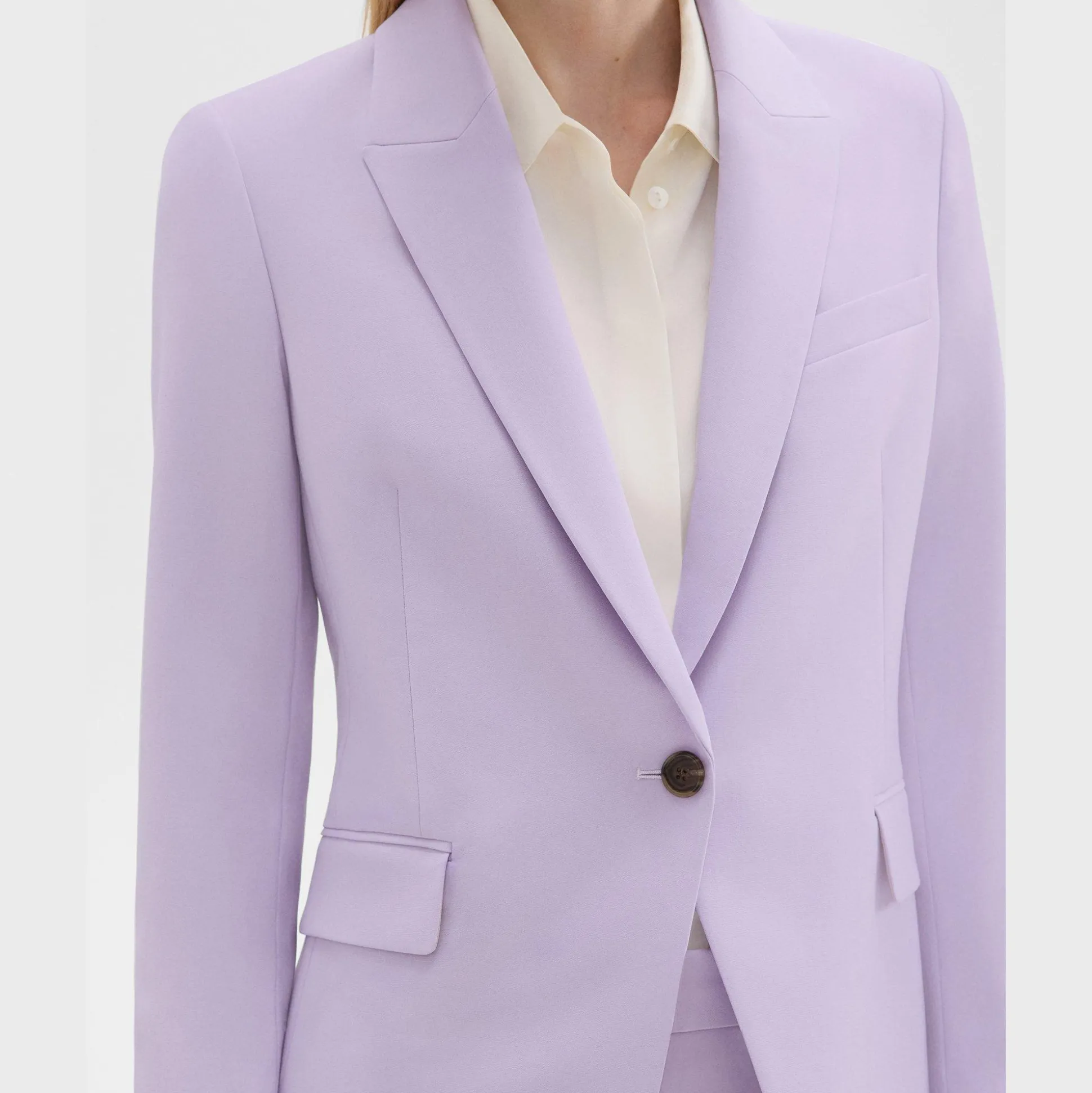 Theory Etiennette Blazer In Good Wool-Women Suits|Blazers + Jackets