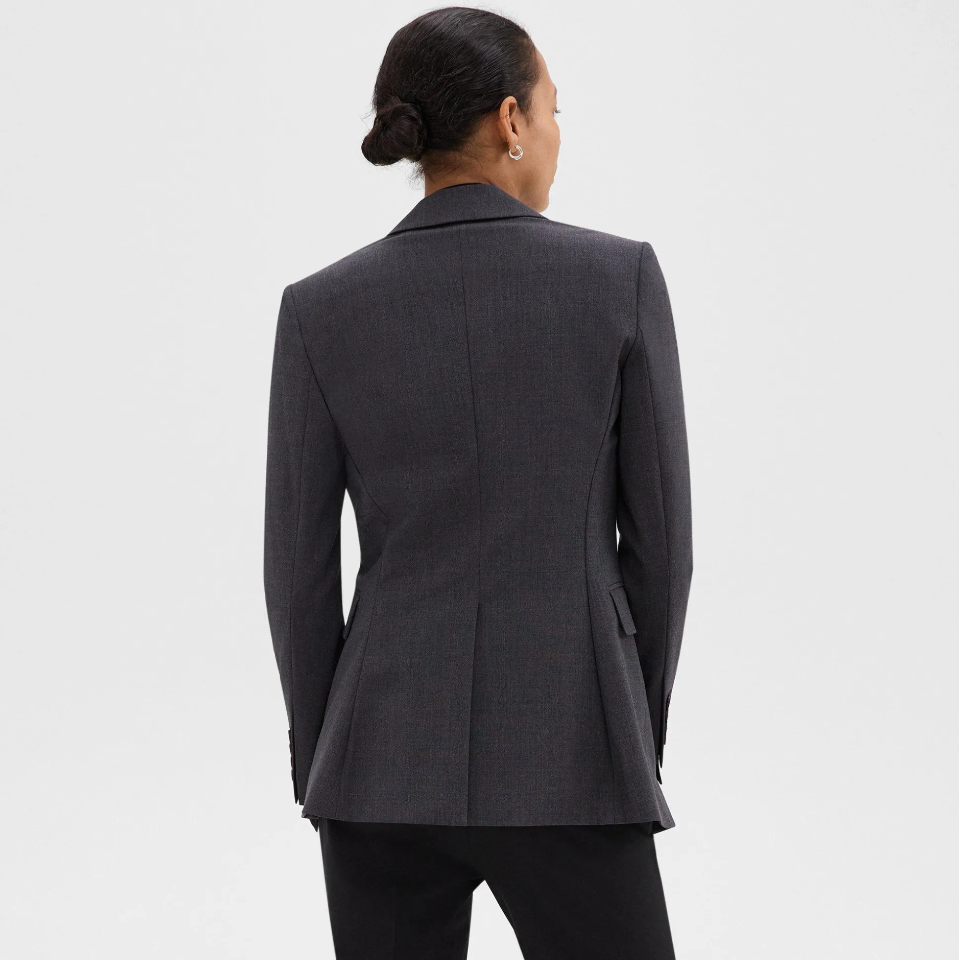 Theory Etiennette Blazer In Good Wool-Women Suits|Blazers + Jackets