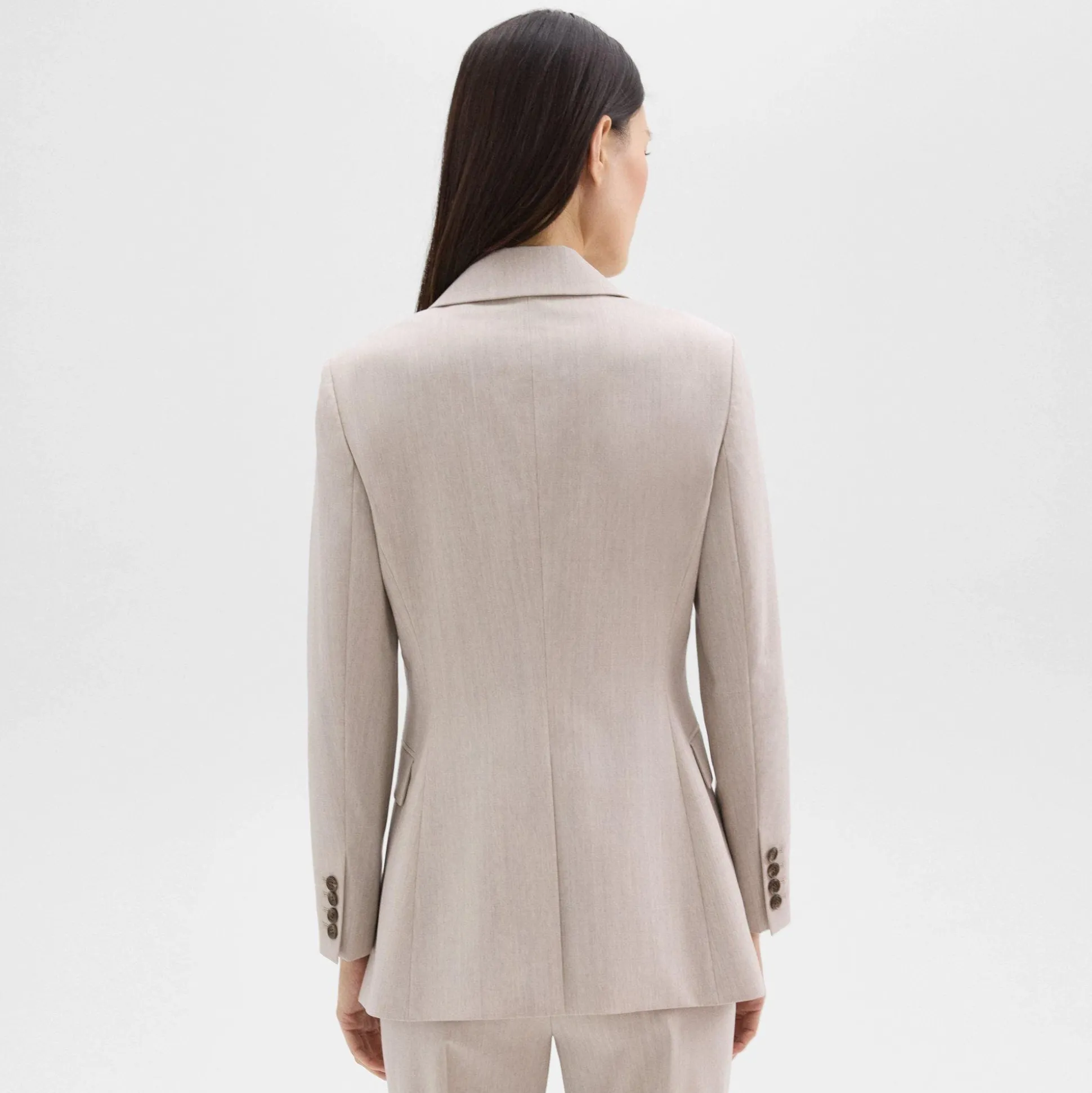 Theory Etiennette Blazer In Good Wool-Women Suits|Blazers + Jackets