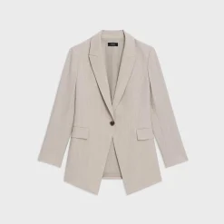 Theory Etiennette Blazer In Good Wool-Women Suits|Blazers + Jackets