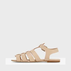 Theory Fisherman Sandal In Leather-Women Shoes