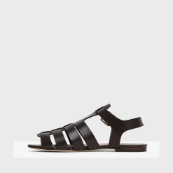 Theory Fisherman Sandal In Leather-Women Shoes