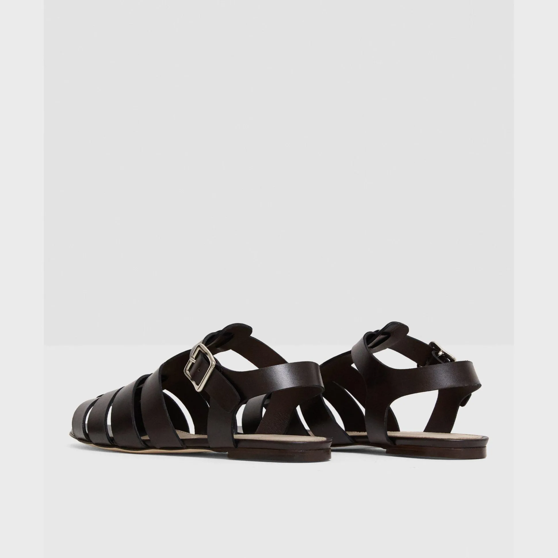 Theory Fisherman Sandal In Leather-Women Shoes