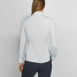 Theory Fitted Shirt In Good Cotton-Women Tops