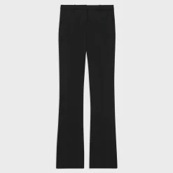 Theory Flared Full-Length Pant In Good Wool-Women Suits|Pants