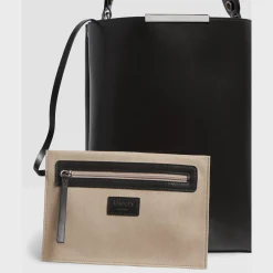 Theory Fold Tote Bag In Leather-Women Bags