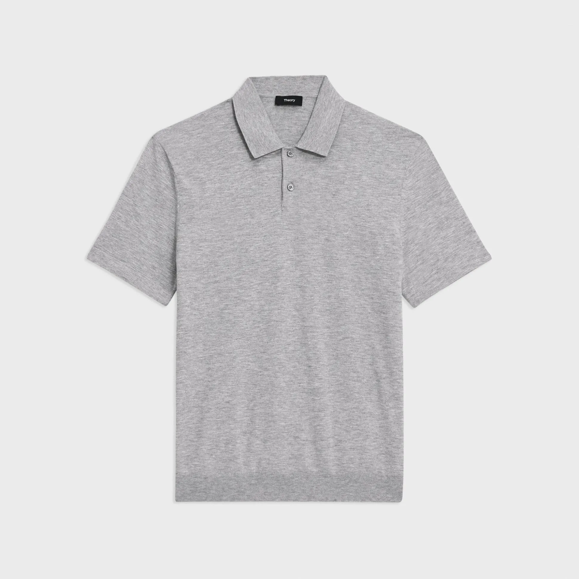 Theory Goris Polo Shirt In Light Bilen-Men T-shirts + Polos|Sweaters + Cardigans