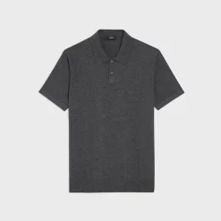 Theory Goris Polo Shirt In Light Bilen-Men T-shirts + Polos|Sweaters + Cardigans