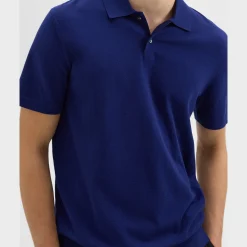 Theory Goris Polo Shirt In Light Bilen-Men T-shirts + Polos|Sweaters + Cardigans